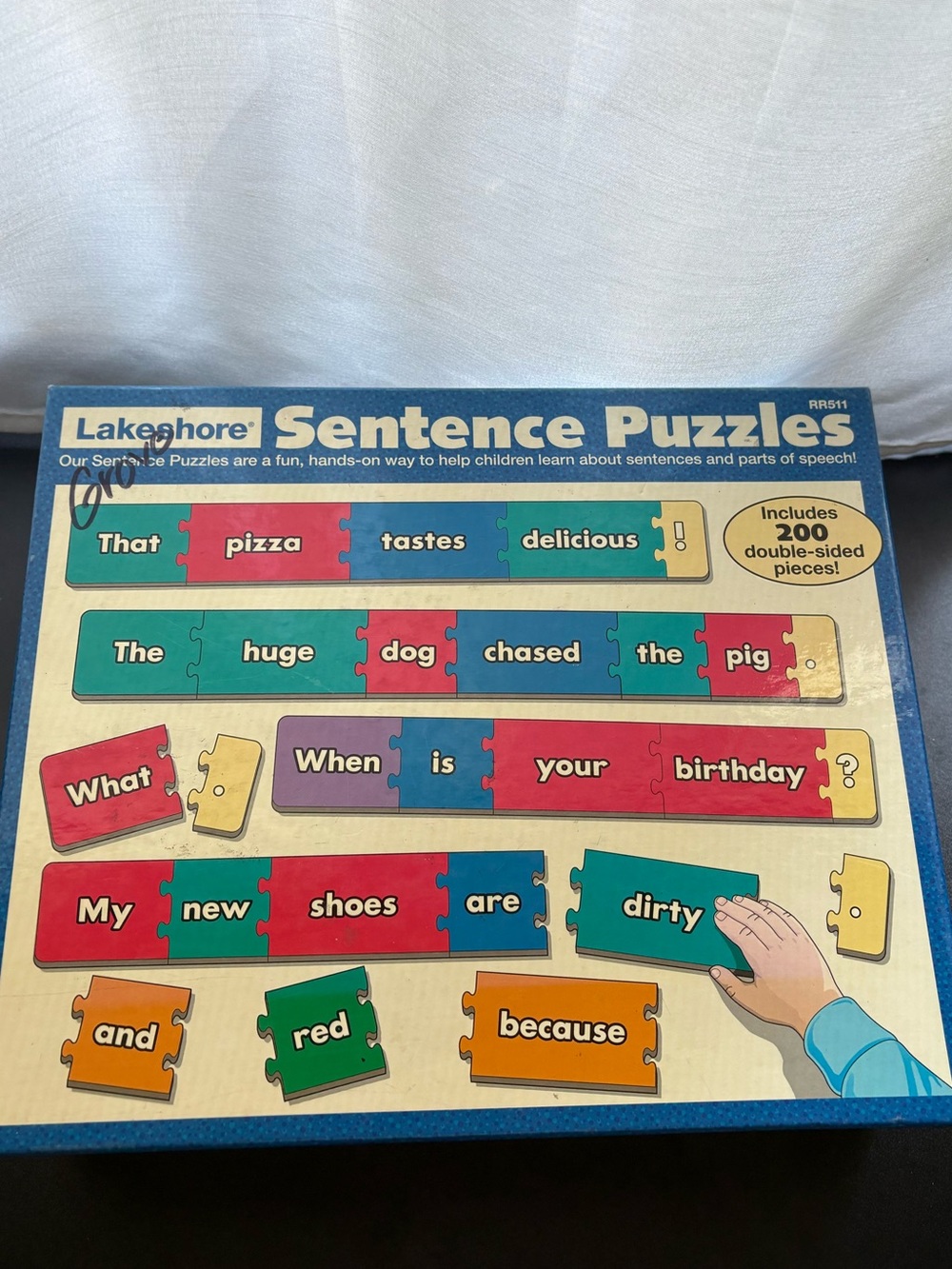 Lakeshore sentence puzzles